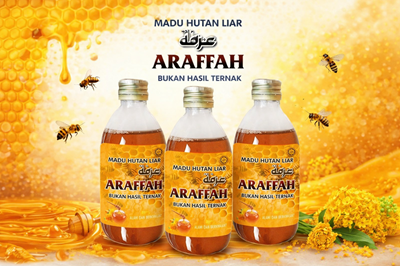 Madu Hutan Liar Arafah – 100% Alami, Bukan Hasil Ternak